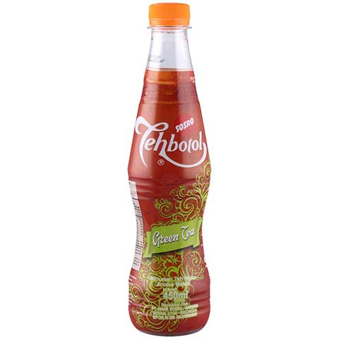 TEH BTL SOSRO GRN TEA 450ML